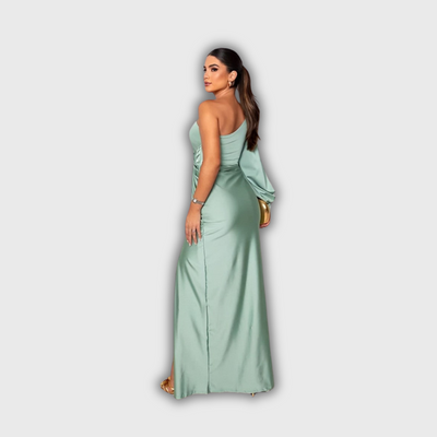 Vera | Satin-Abendkleid