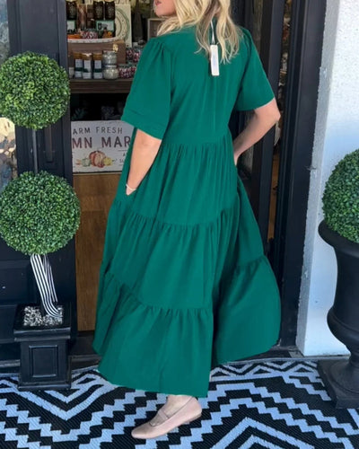 Magnolia | Fließendes Maxikleid