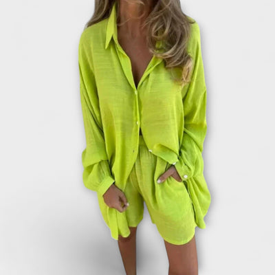 Miravo | Leichtes Set aus Bluse und Shorts