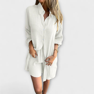 Miravo | Leichtes Set aus Bluse und Shorts