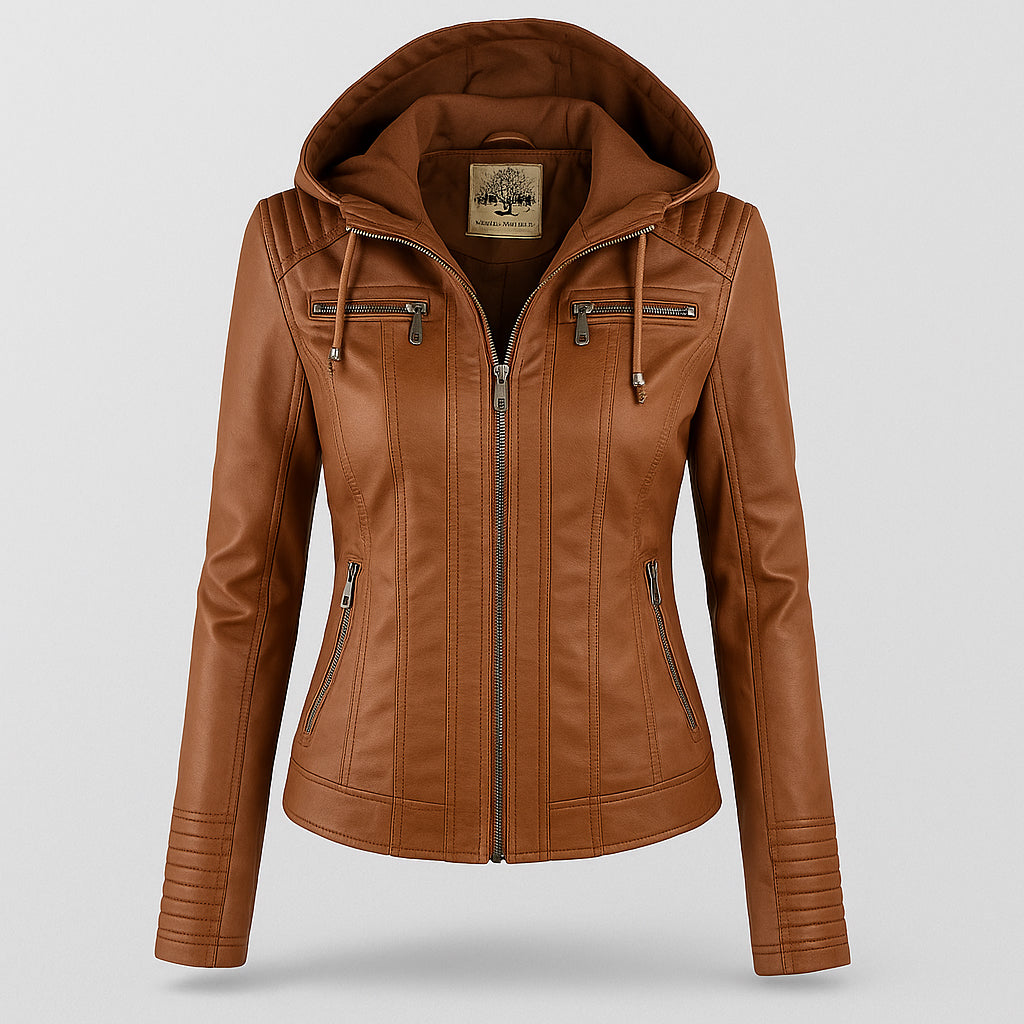 Briella - Robuste Lederjacke