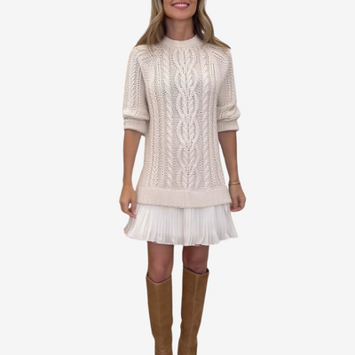 Sophie – Elegantes & Bequemes Strickkleid