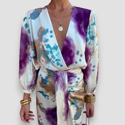 Larissa | Kleid mit V-Ausschnit