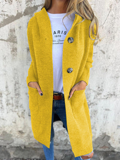 VIKTORIA – Elegante Kaschmir-Strickjacke mit Knopfdetails