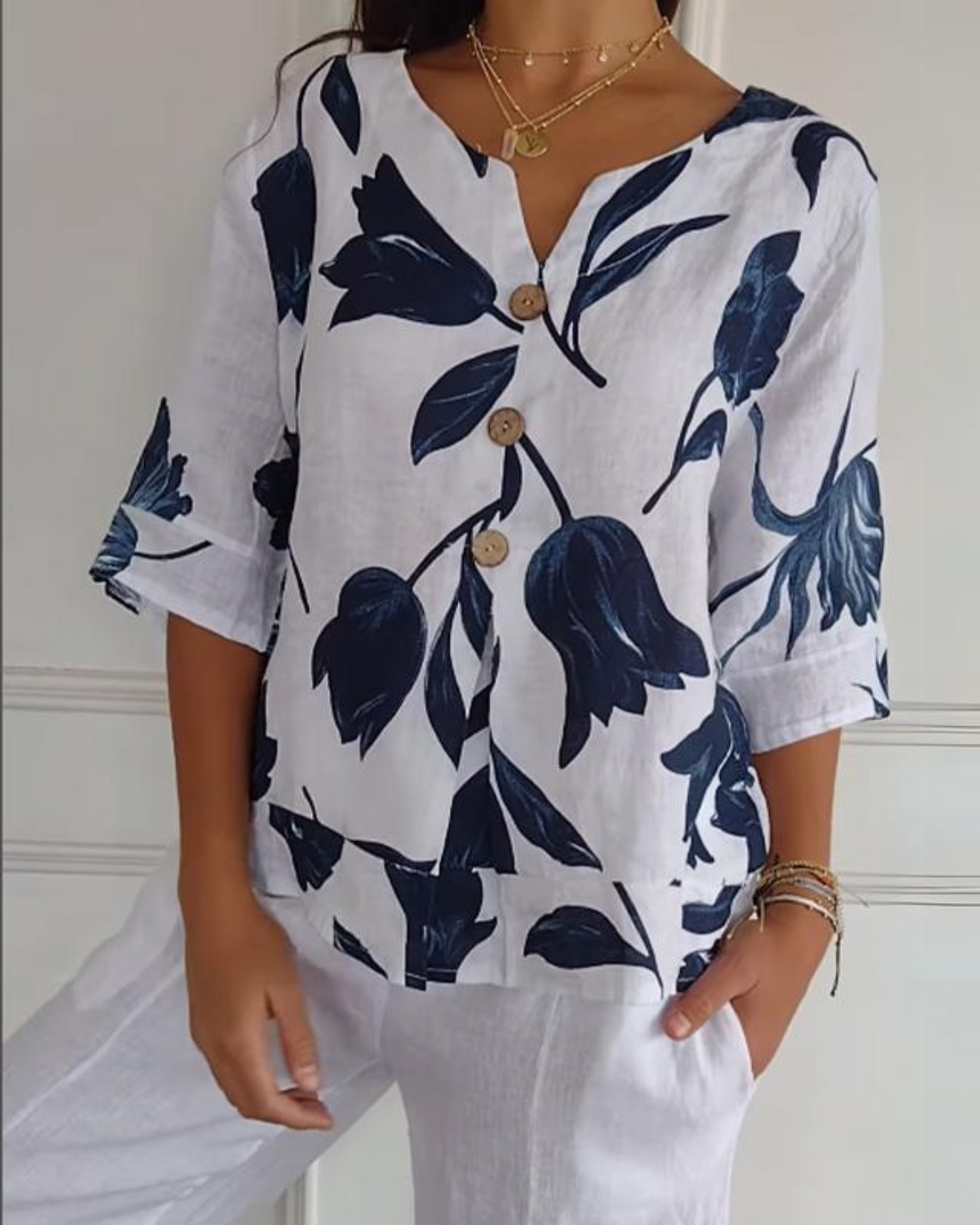Elisa | Lockeres Blusenshirt
