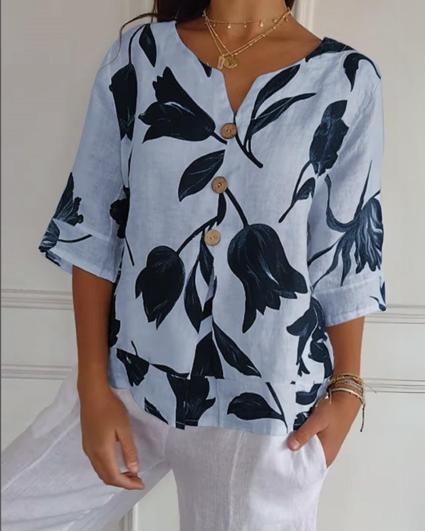 Elisa | Lockeres Blusenshirt