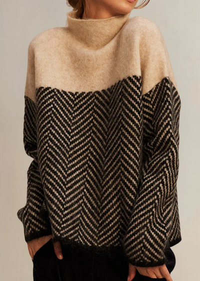 Malene | Eleganter Rollkragenpullover