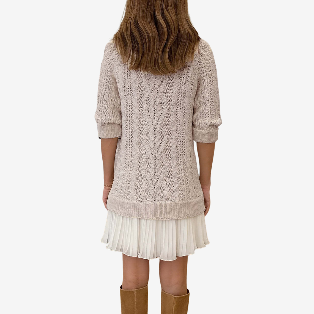 Sophie – Elegantes & Bequemes Strickkleid