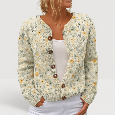 Alina - Cardigan Floral Chic