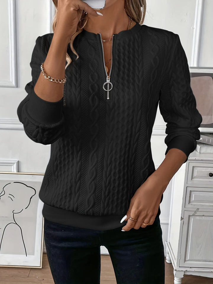 RIKE - STRICKPULLOVER MIT REISSVERSCHLUSS