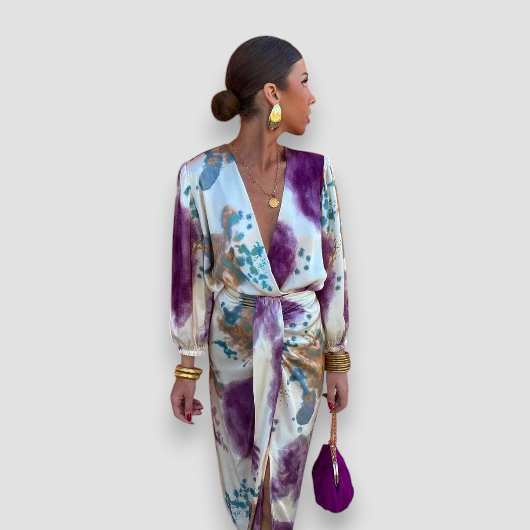 Larissa | Kleid mit V-Ausschnit