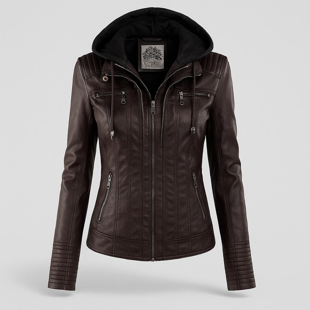 Briella - Robuste Lederjacke