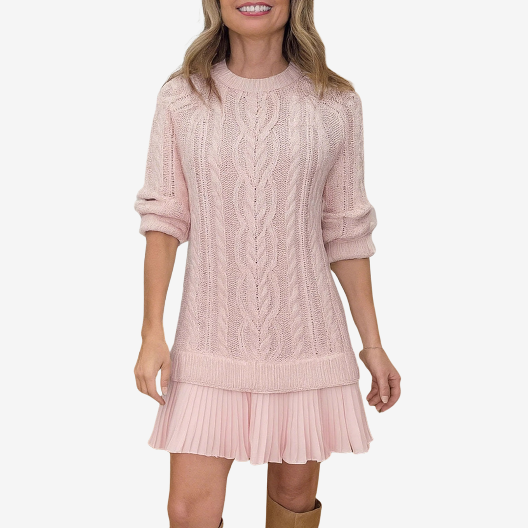 Sophie – Elegantes & Bequemes Strickkleid