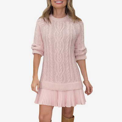 Sophie – Elegantes & Bequemes Strickkleid