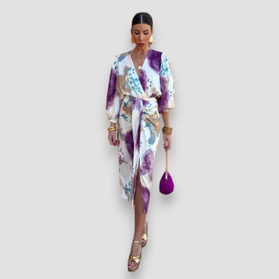 Larissa | Kleid mit V-Ausschnit