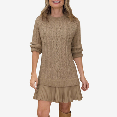 Sophie – Elegantes & Bequemes Strickkleid