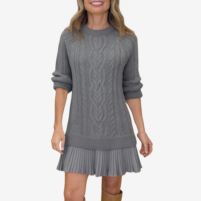 Sophie – Elegantes & Bequemes Strickkleid