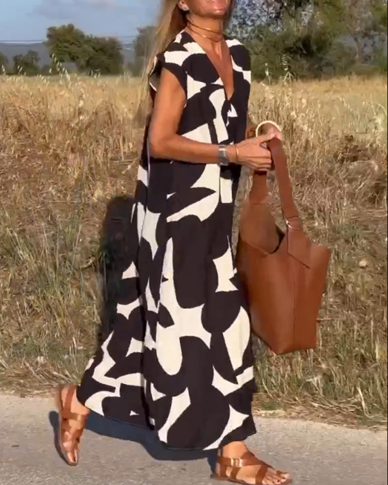 Sita | Midi-Kleid mit Print