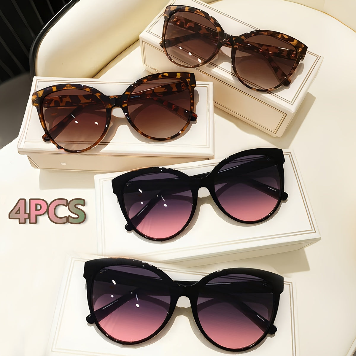 Luna | Oversized Cat-Eye Sonnenbrille