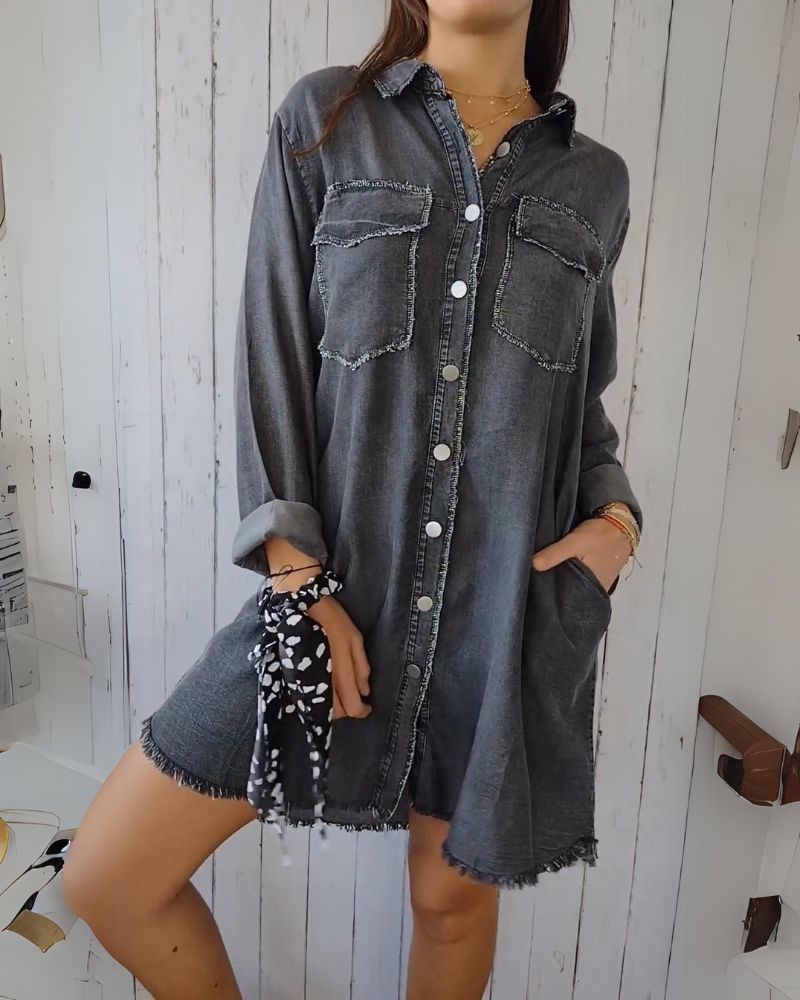 Elessia | Denim Shirt Jacke