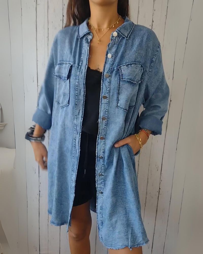 Elessia | Denim Shirt Jacke