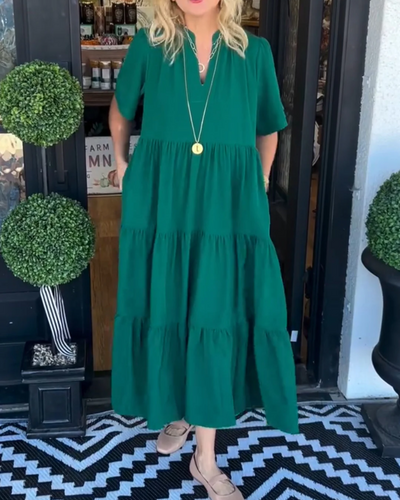 Magnolia | Fließendes Maxikleid