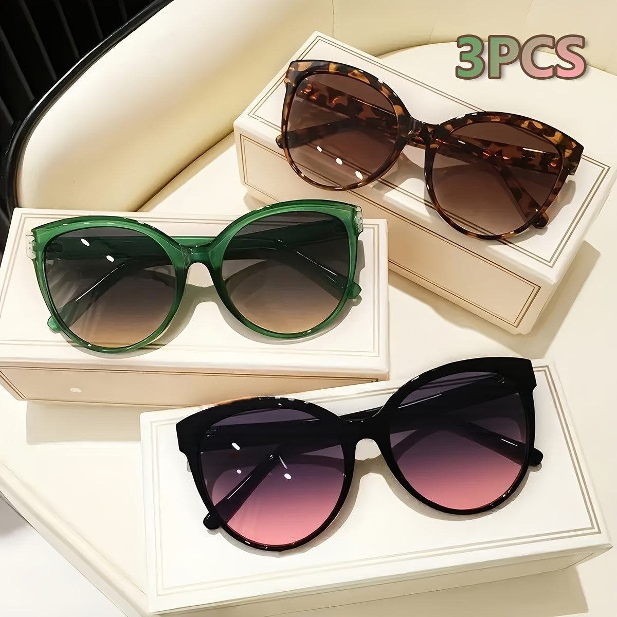 Luna | Oversized Cat-Eye Sonnenbrille