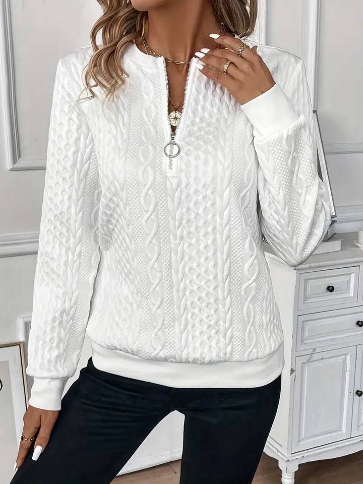 RIKE - STRICKPULLOVER MIT REISSVERSCHLUSS