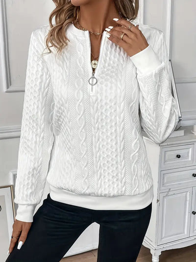 RIKE - STRICKPULLOVER MIT REISSVERSCHLUSS
