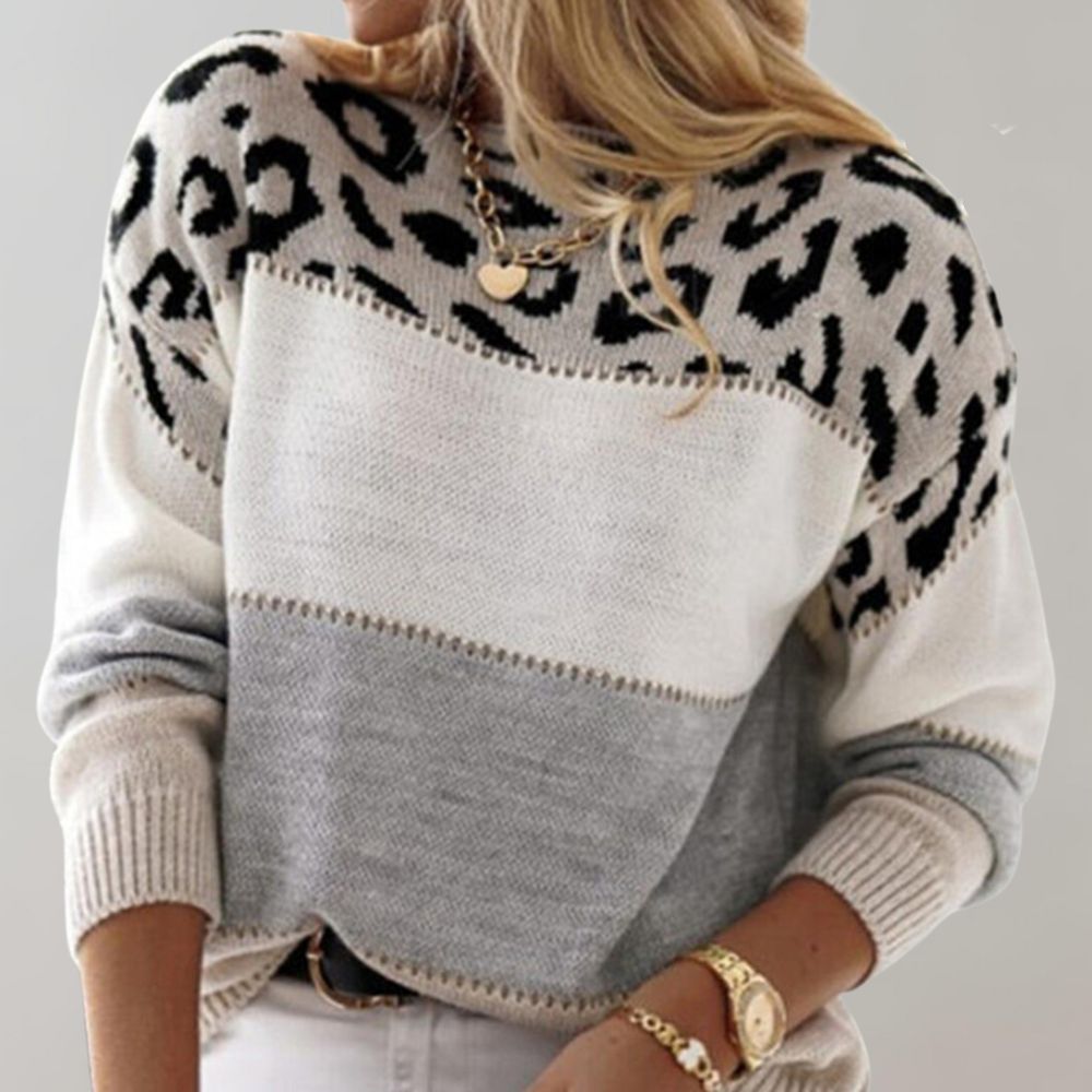 Lea - Chic Leopardenpullover