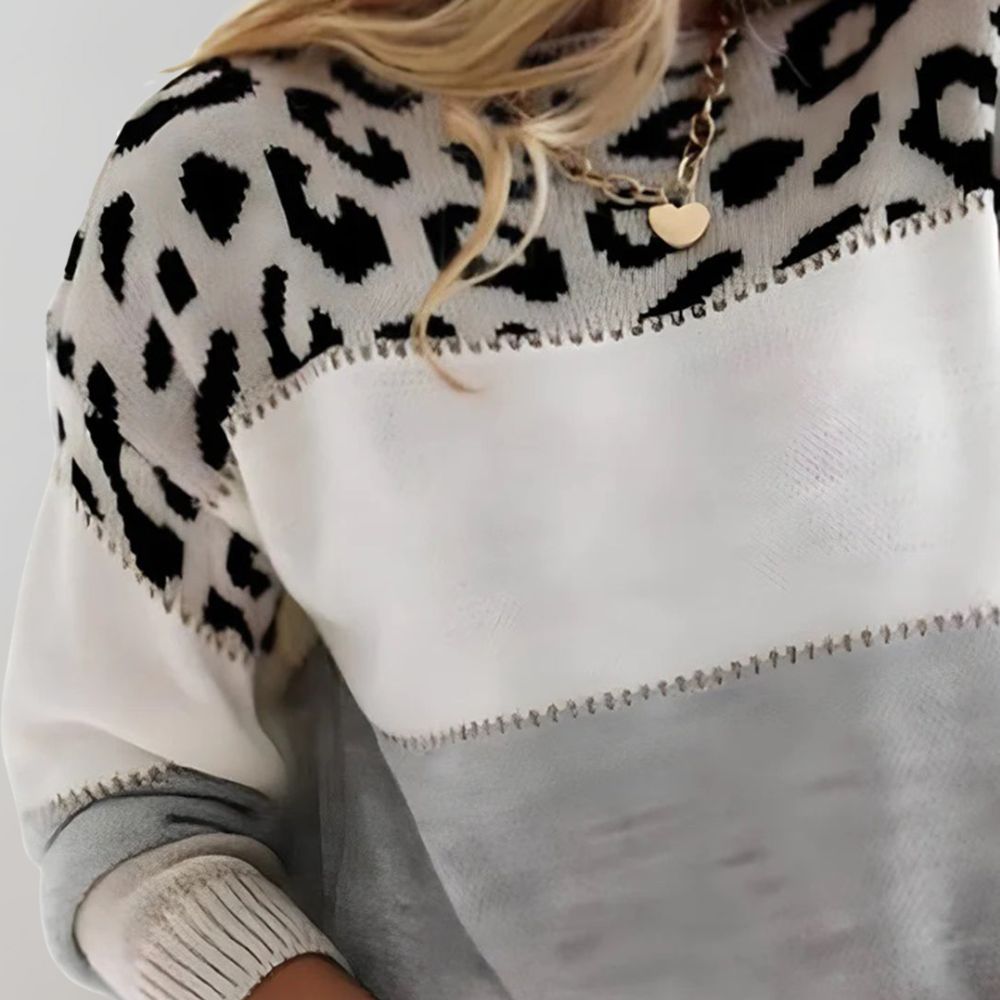 Lea - Chic Leopardenpullover