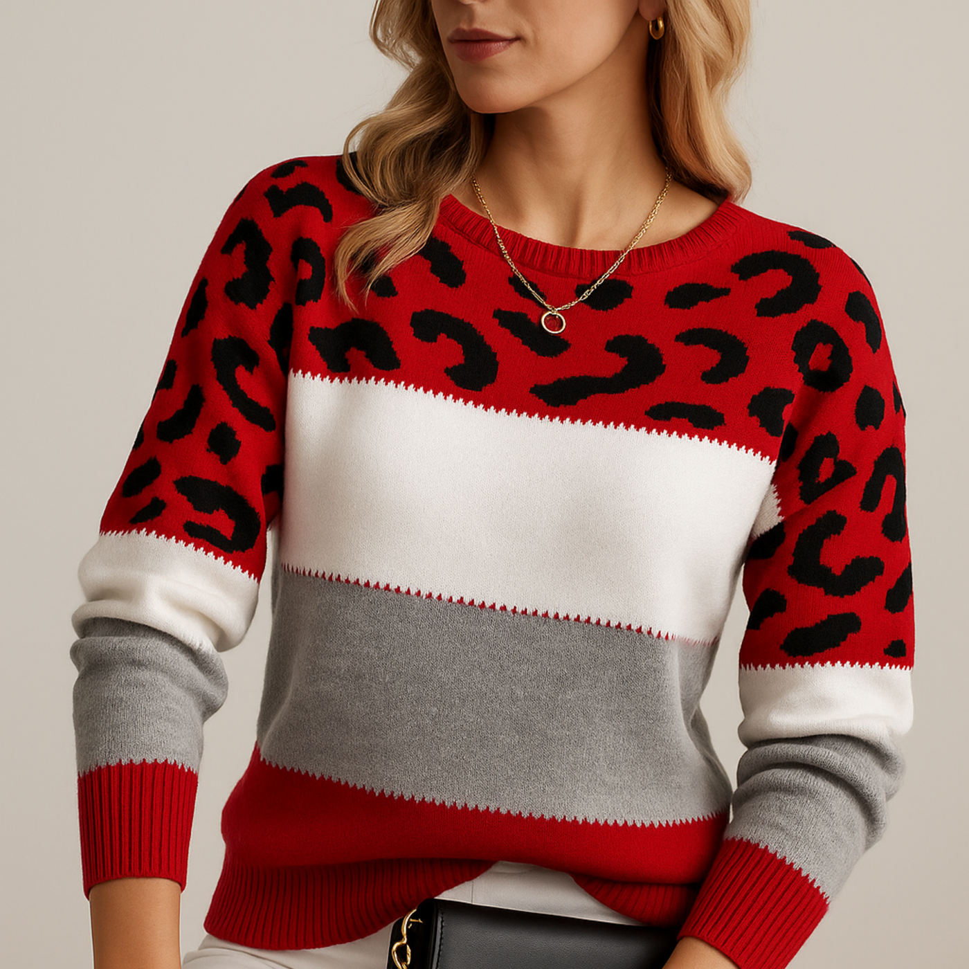Lea - Chic Leopardenpullover