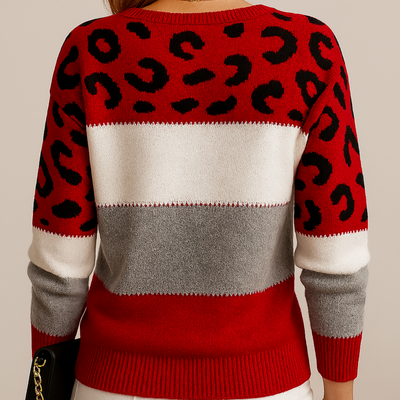 Lea - Chic Leopardenpullover