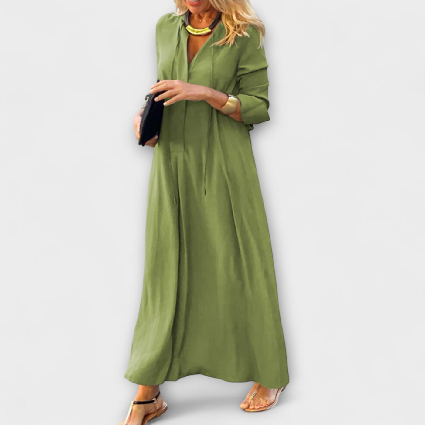 Lilia | Bequemes Maxikleid