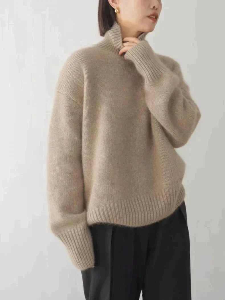 Isabella – Eleganter Rollkragenpullover