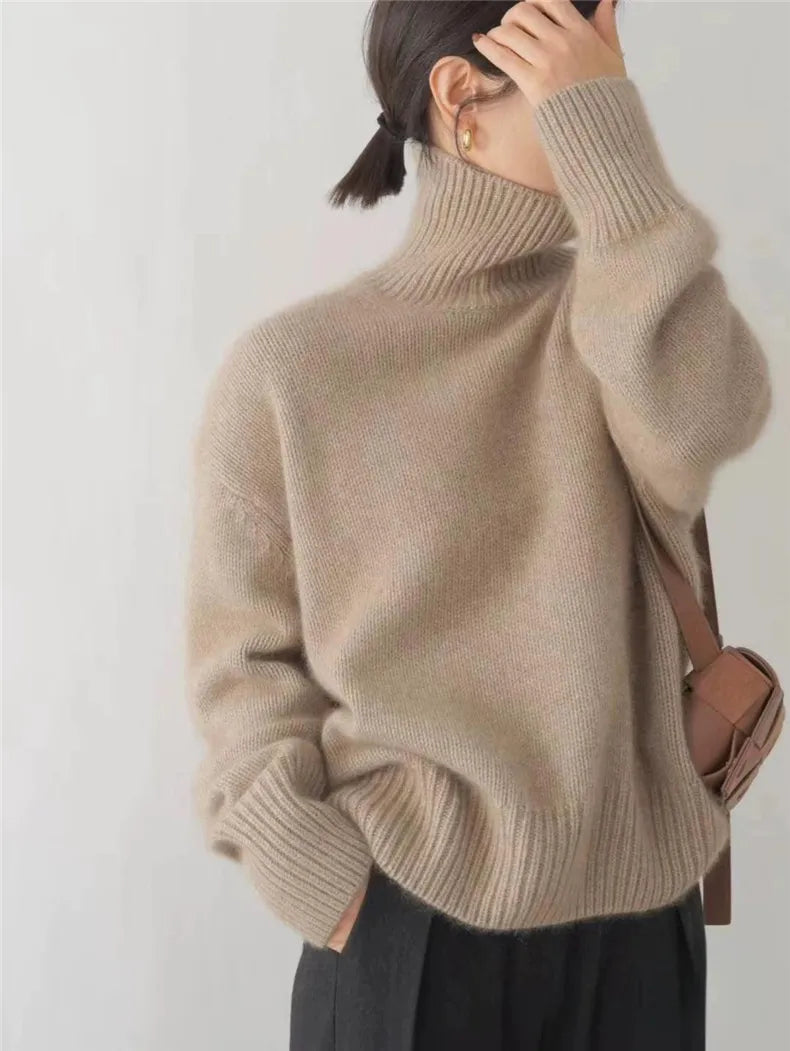 Isabella – Eleganter Rollkragenpullover