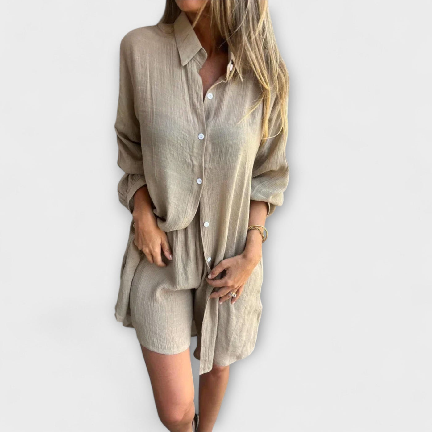 Miravo | Leichtes Set aus Bluse und Shorts