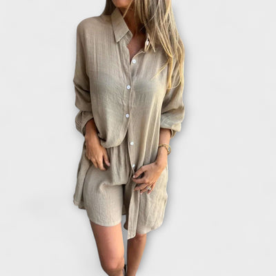 Miravo | Leichtes Set aus Bluse und Shorts