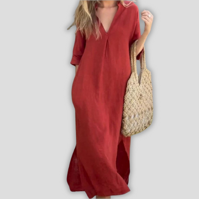 Elina | Leinenkleid