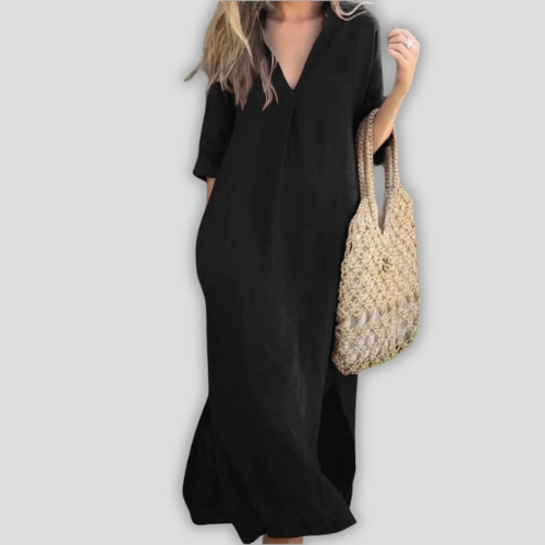 Elina | Leinenkleid