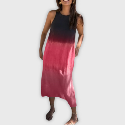 Delia | Ombre Maxikleid