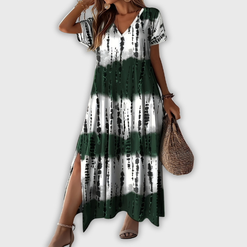 Mira | Lässiges Batik-Kleid