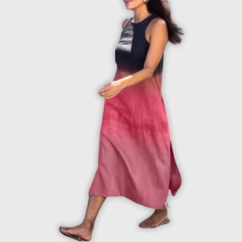 Delia | Ombre Maxikleid