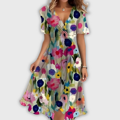 Evinda | Luftiges Sommerstil Kleid