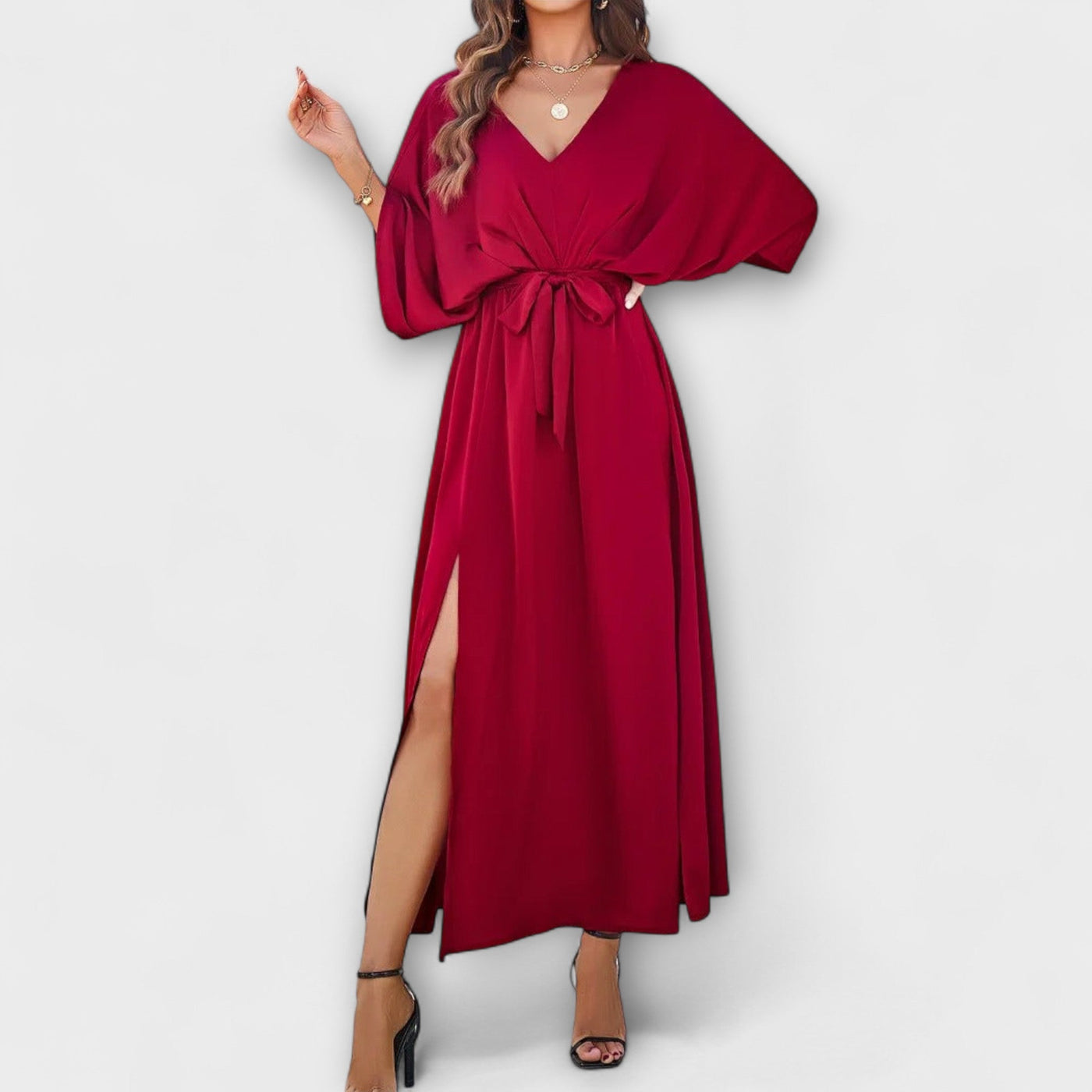 Elinora | Satin-Kleid
