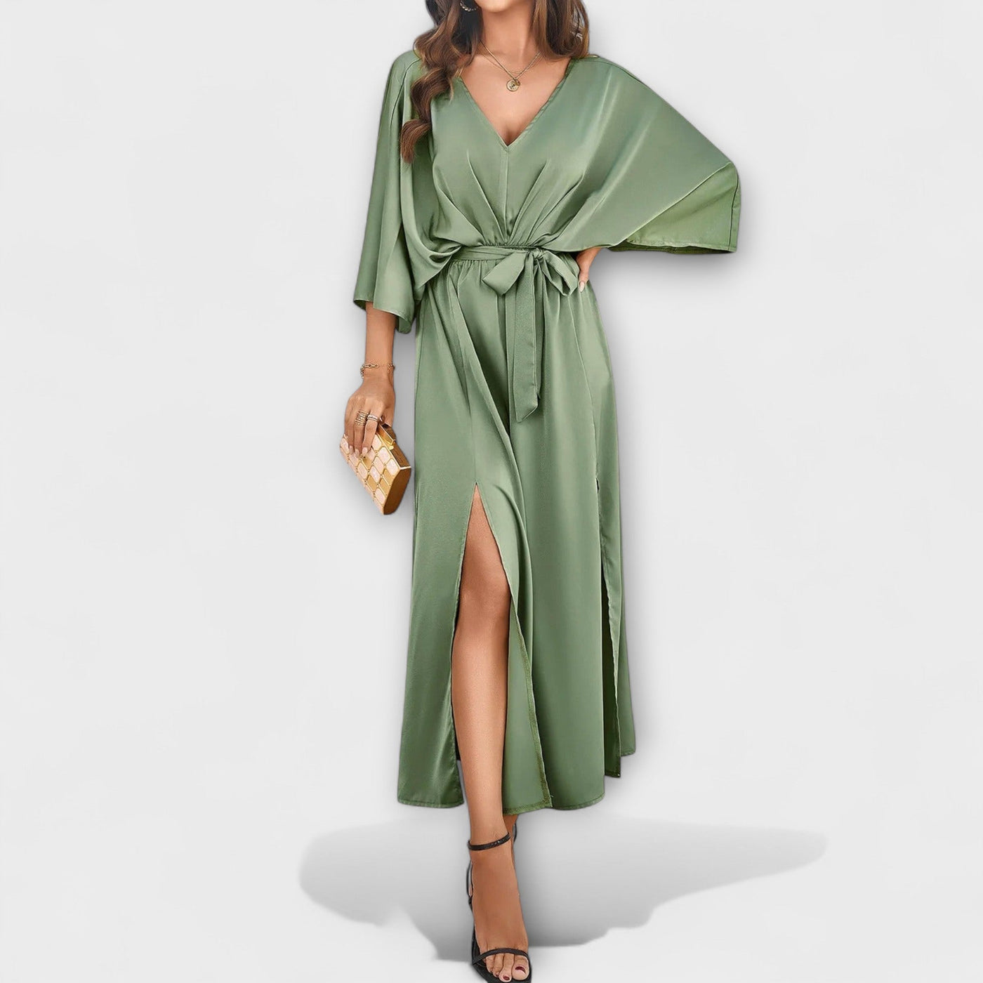 Elinora | Satin-Kleid
