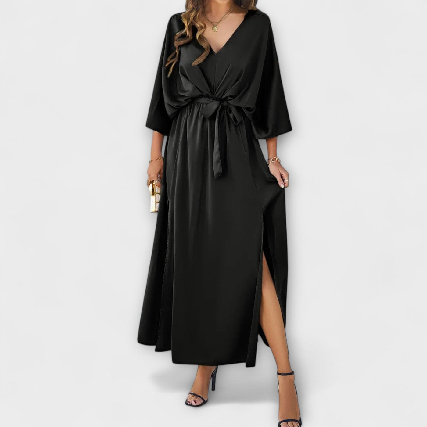 Elinora | Satin-Kleid