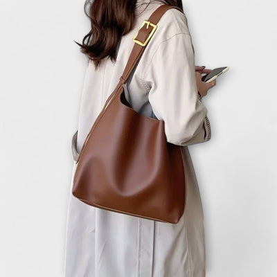 Amelie | Elegante Lederschultertasche