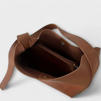 Amelie | Elegante Lederschultertasche
