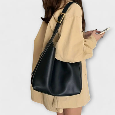 Amelie | Elegante Lederschultertasche